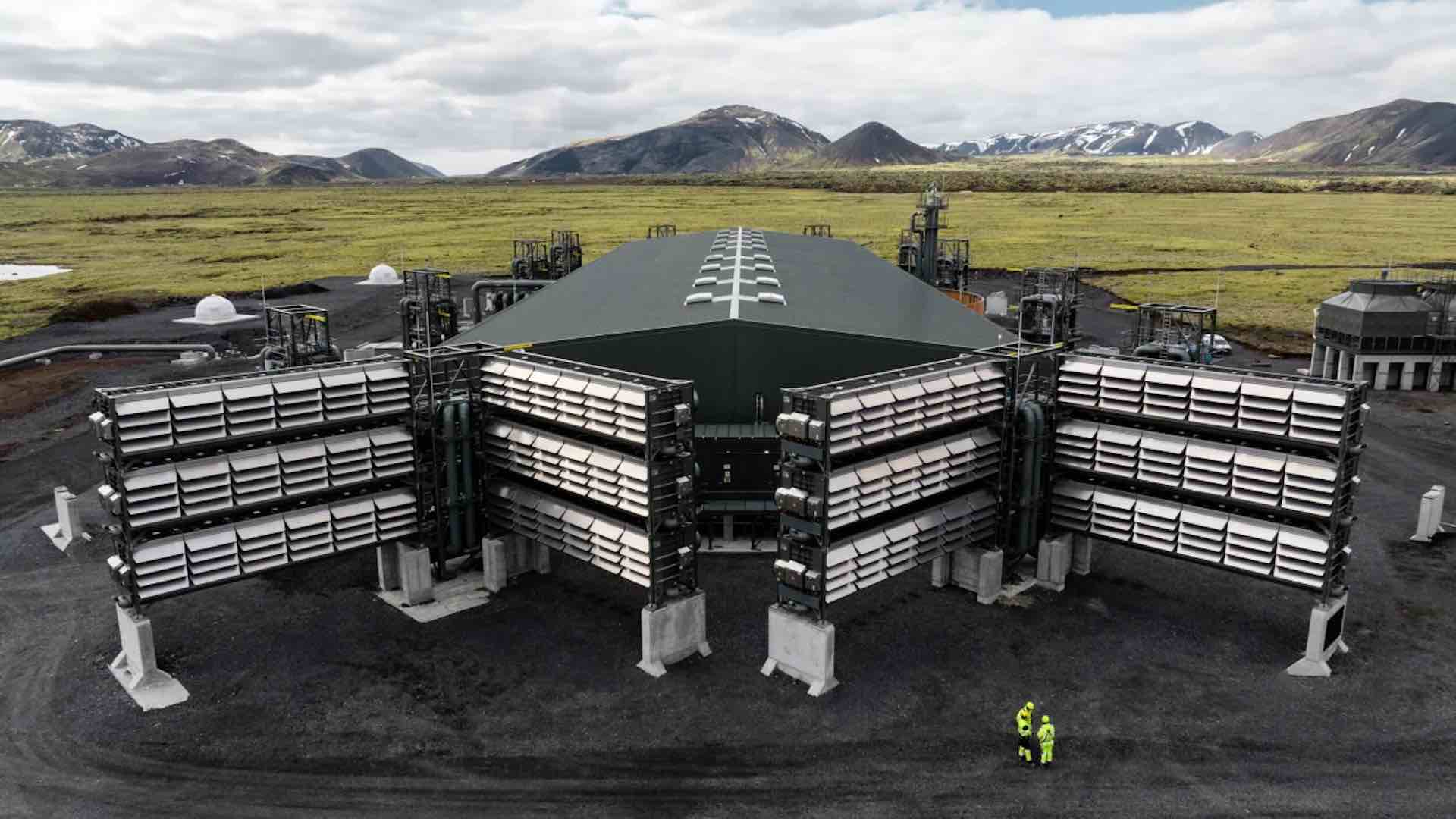 Climeworks unveils world's largest CO2 extraction plant in Iceland